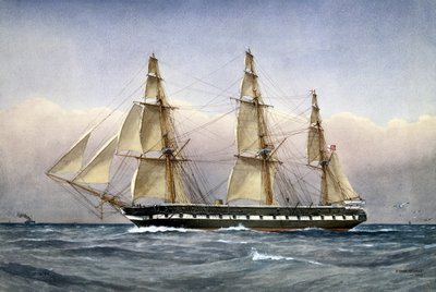 HMS Glasgow auf See im Jahr 1861, 1903 von William Frederick Mitchell